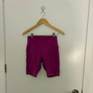 Lululemon magenta 6" align shorts